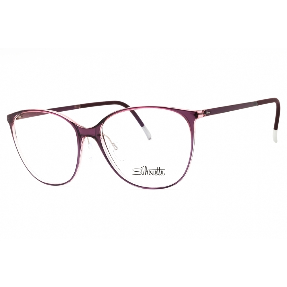 NWT Silhouette SPX Illusion Fullrim 1601/75 Rose W Cat Eye 54mm Eyeglasses